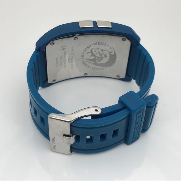 Diesel Men Watch Sport Digital Wrist Watch Blue Ru - Picture 5 of 8